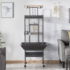 Foldable Metal Bird Cage